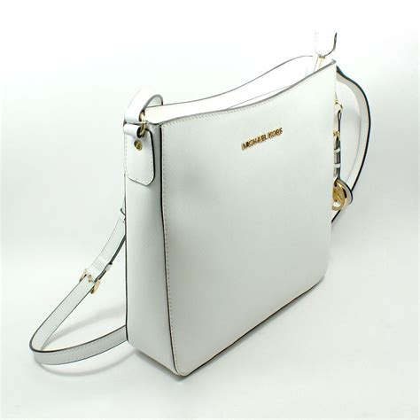 michael kors uk white bag|Michael Kors white crossbody bag.